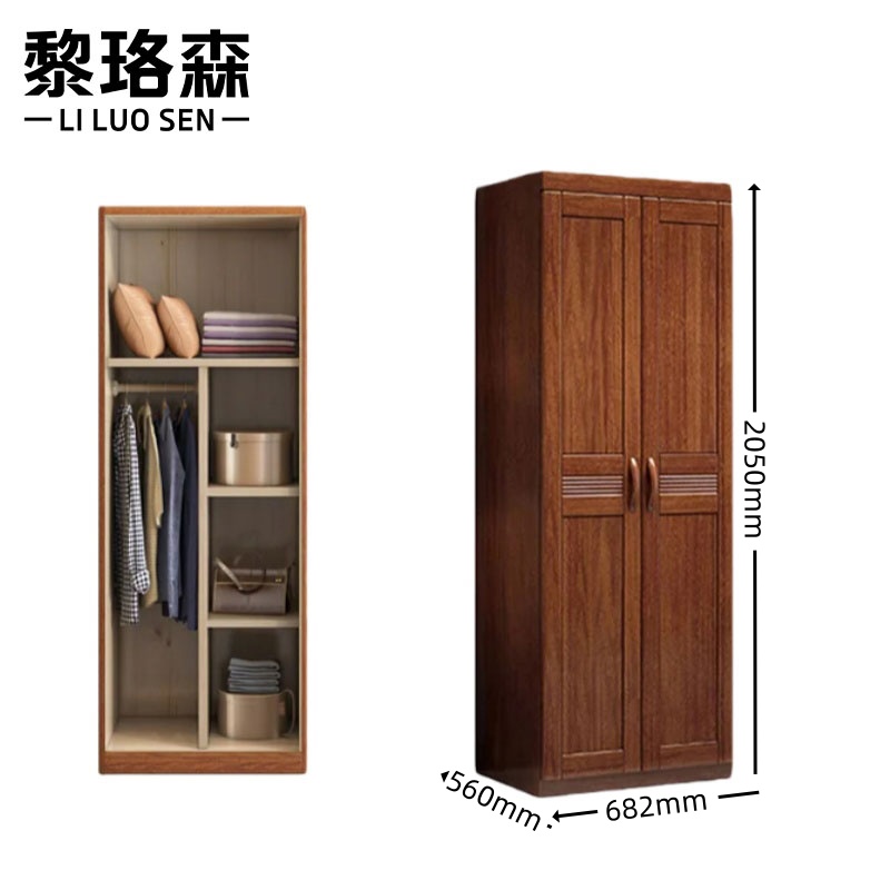 黎珞森木质衣柜高清大图