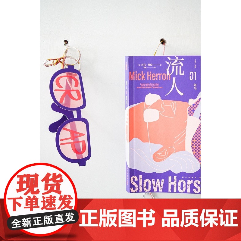 2024豆瓣年度书单]赠社畜酷炫眼镜 驽马流人系列01 豆瓣9.1分剧集《流人》系列原著小说) 间谍小说 悬疑高效推理高清大图