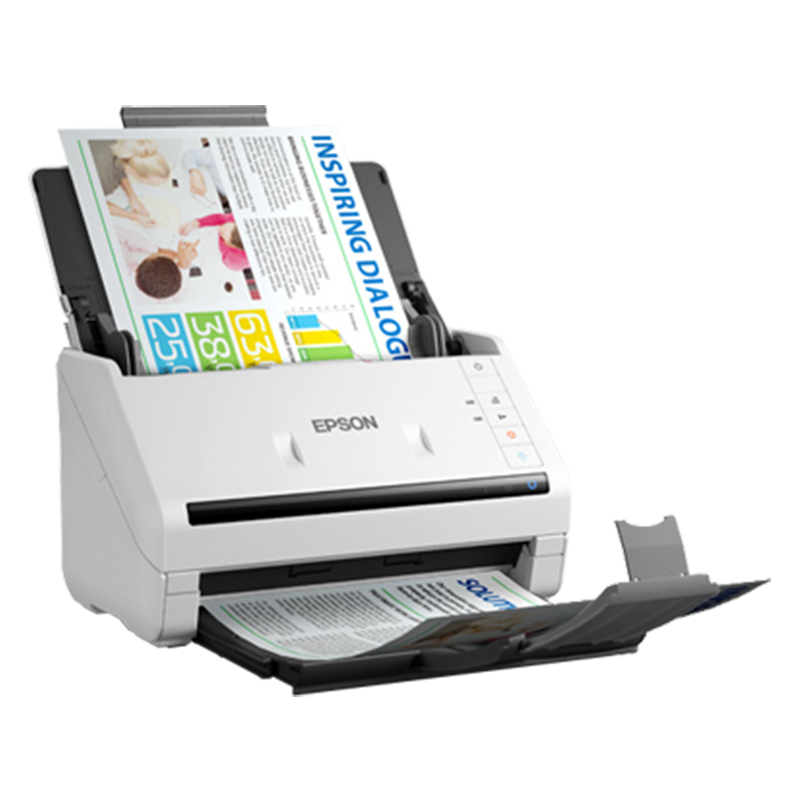 爱普生(EPSON)DS-530II A4馈纸式高速彩色文档扫描仪 支持国产操作系统/软件 物流报关 扫描生成OFD格式