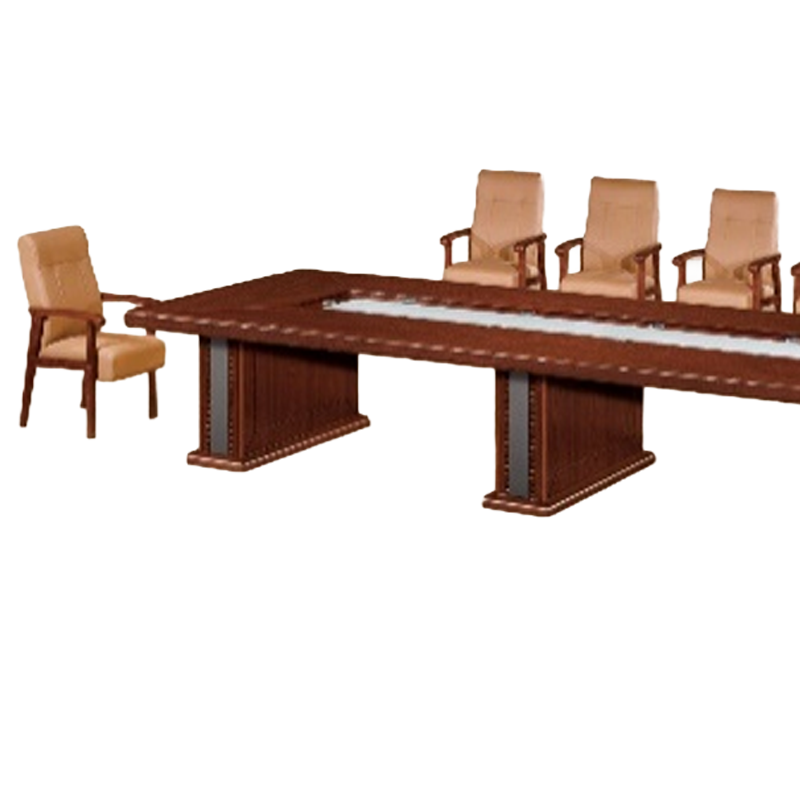 大央会议桌H-5948 4800W*1800D*760H办公家具会议桌长方形大型长桌简约现代会议室洽谈桌高清大图