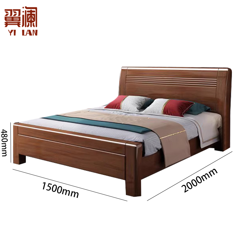 翼澜木床 150cm 张