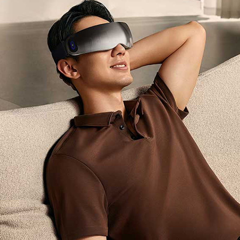 SKG眼部按摩仪点震按摩眼罩蓝牙音乐太阳穴眼保仪K5新一代高清大图