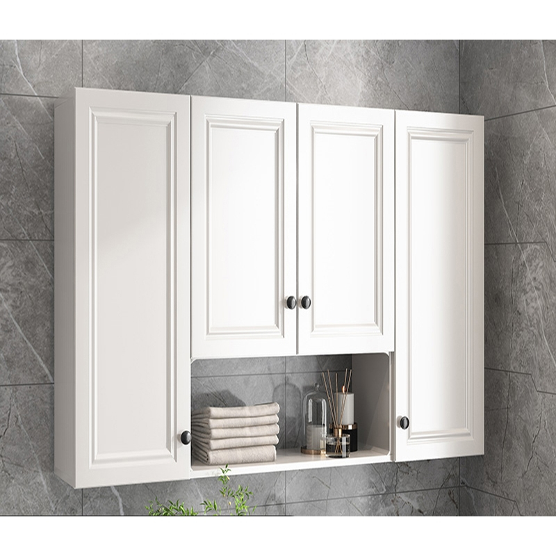 铝合金厨房吊柜墙壁柜阳台挂墙式法耐太空铝卫生间浴室储物柜全铝定制