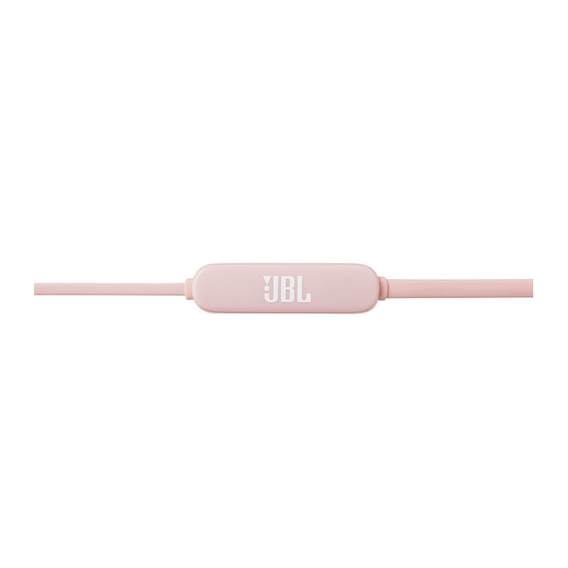 JBL T110BT 运动蓝牙耳机无线跑步耳机 入耳塞式线控耳机低音 粉色