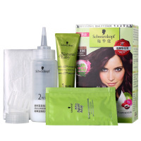 Schwarzkopf shihualou施华蔻染发剂怡然染发膏植物无氨遮盖白发不伤发紫色系 4.998蔷薇紫棕