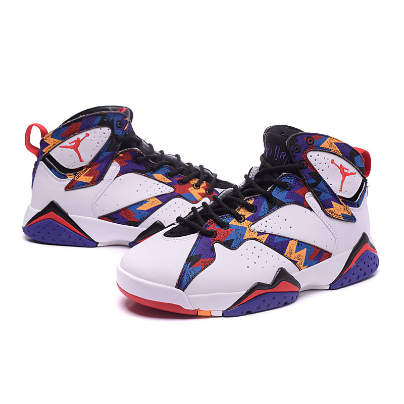 jordan7aj7迷彩毛衣高帮男女运动休闲篮球跑鞋304774142