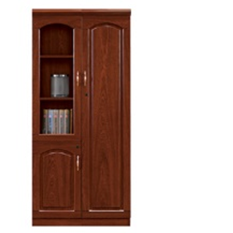 大央文件柜ST-102右 900W*420D*2000H书架落地置物架客厅家用靠墙收纳柜子储物柜办公室文件柜简易书高清大图