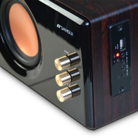 山水(SANSUI)GS-6000(32B)蓝牙音箱台式电脑电视音响低音炮笔记本2.1音箱U盘直播 玫瑰红