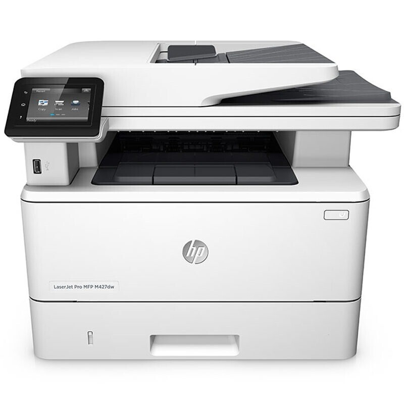 惠普(HP)LaserJet Pro MFP M427dw 黑白激光一体机 打印复印扫描 双面打印