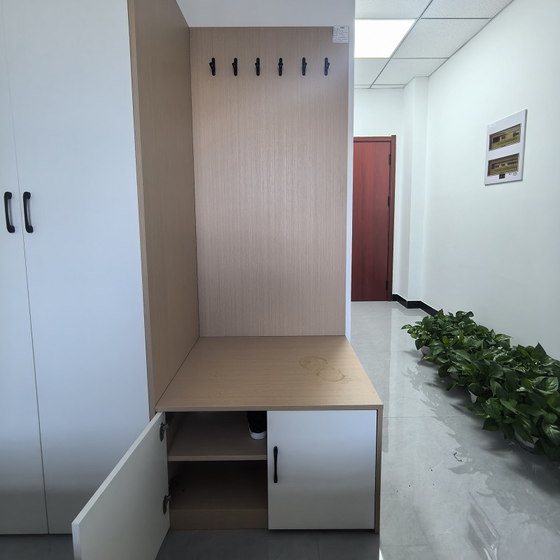 舵途 鞋柜(含衣帽架) 宽0.4m*长0.8m*高1.8m个高清大图