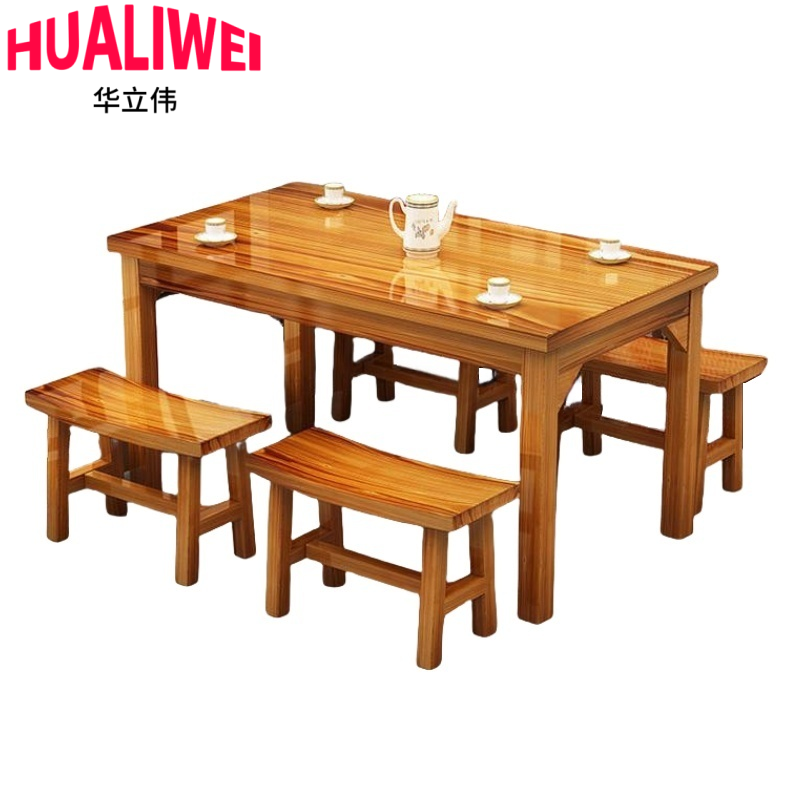 华立伟餐桌 套装高清大图