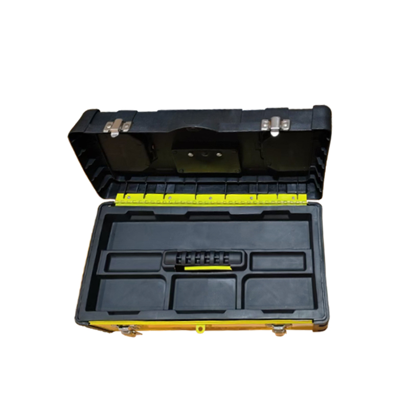 波斯(BOSI) 荧光系列铁塑工具箱 450×243×199mm 个高清大图