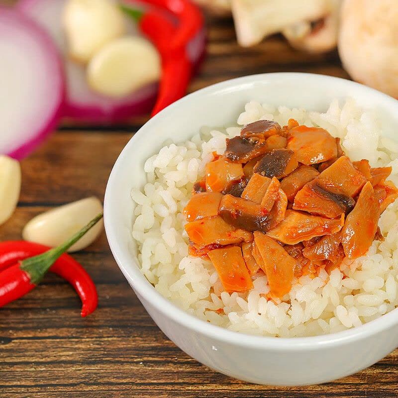 吉香居 [香菇酱200g/瓶]暴下饭酱香菇酱拌饭酱牛肉酱下饭菜竹笋拌面酱辣椒酱烧椒酱炭烧辣椒酱拌饭酱青椒剁图片