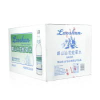 崂山 白花蛇草水330ml*24瓶装玻璃瓶装 风味饮料