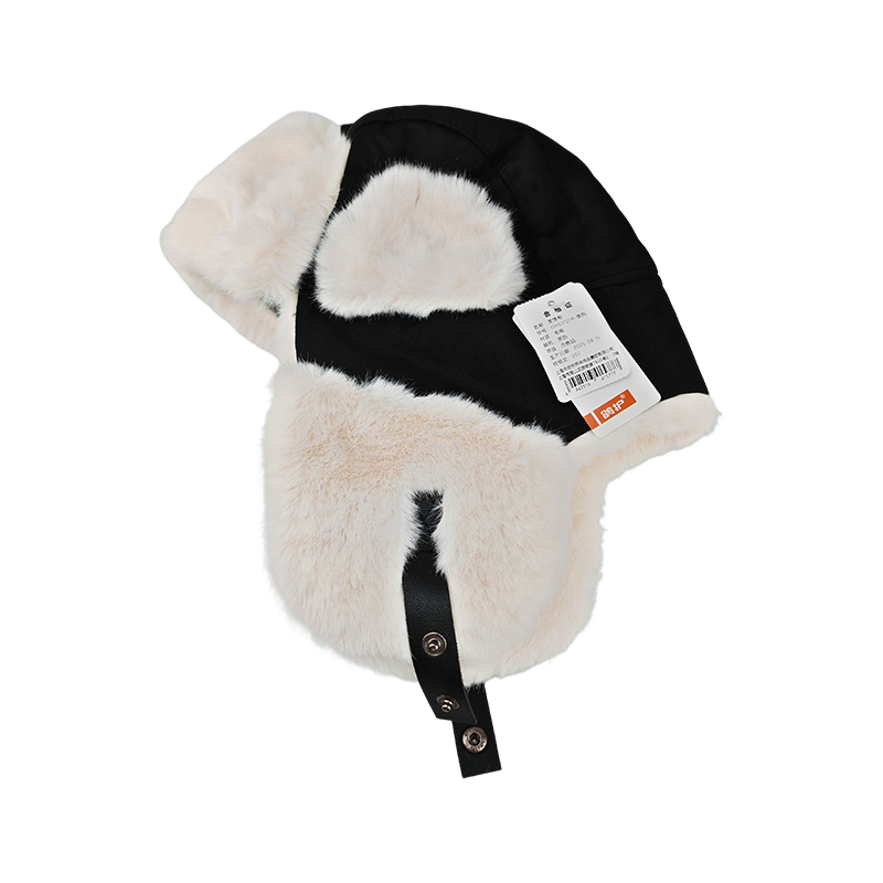 鸽护 雷锋帽 GH53QDK-黑色 顶高清大图