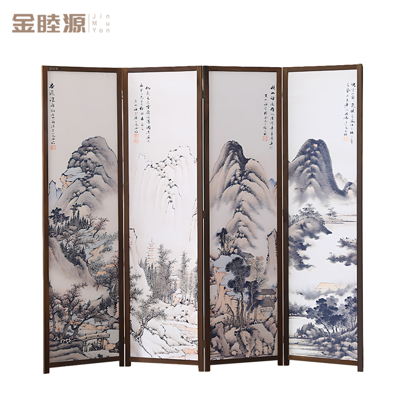 金睦源JINMUYON 屏风 4扇组高清大图