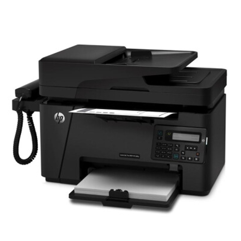 惠普（HP）M128fp黑白激光打印机 多功能传真机 打印复印扫描传真--保修延长2个月