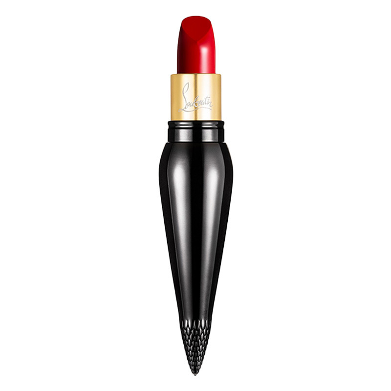 CHRISTIAN LOUBOUTIN 柔滑缎光唇膏 #001经典红 萝卜丁 女王的权杖