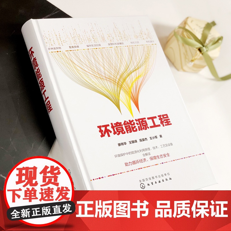 正版 环境能源工程 廖传华 环境保护能源化利用技术 有机废弃物能源化利用 能源清洁利用工具书 高等学校新能源化工环境科学高清大图