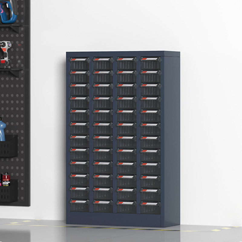 臻远 ZYLJG-W35 零件柜 48抽透明无门中号 610*220*954高清大图