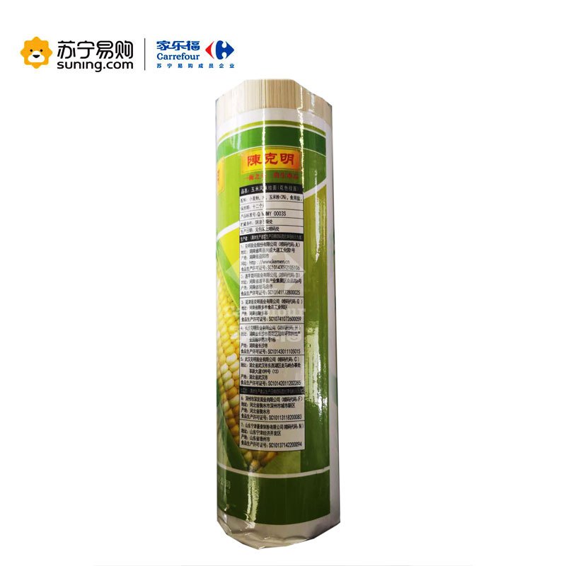 陈克明 玉米挂面 1000g/卷