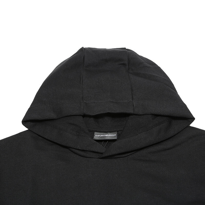 emporioarmani阿玛尼男士棉质连帽卫衣运动衫6g1mf81j07z