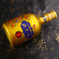 黄酒古越龙山绍兴花雕酒糯米酒 半干型加饭酒 状元红锦绣 500ml单瓶