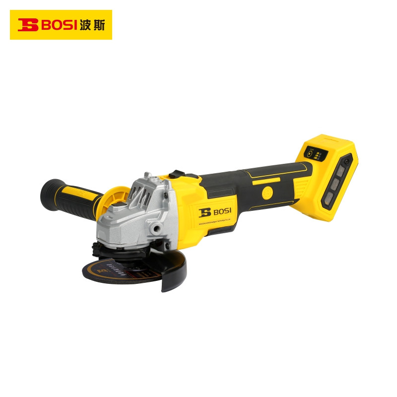 波斯(BOSI)无刷锂电角向磨光机(100mm 20V/4.0Ah)台高清大图