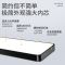 黑壳白光60*5cm18瓦 方通灯led长条灯5CM10公分格栅吊顶铝方通专用灯健身房办公室吊灯