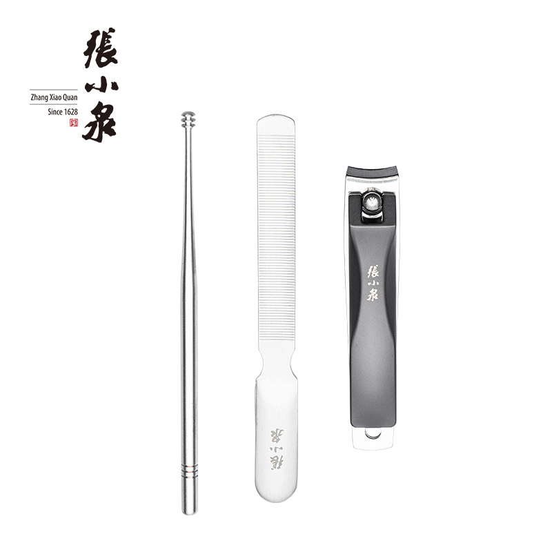张小泉 锋雅修甲套装(三件套)-H41140100高清大图