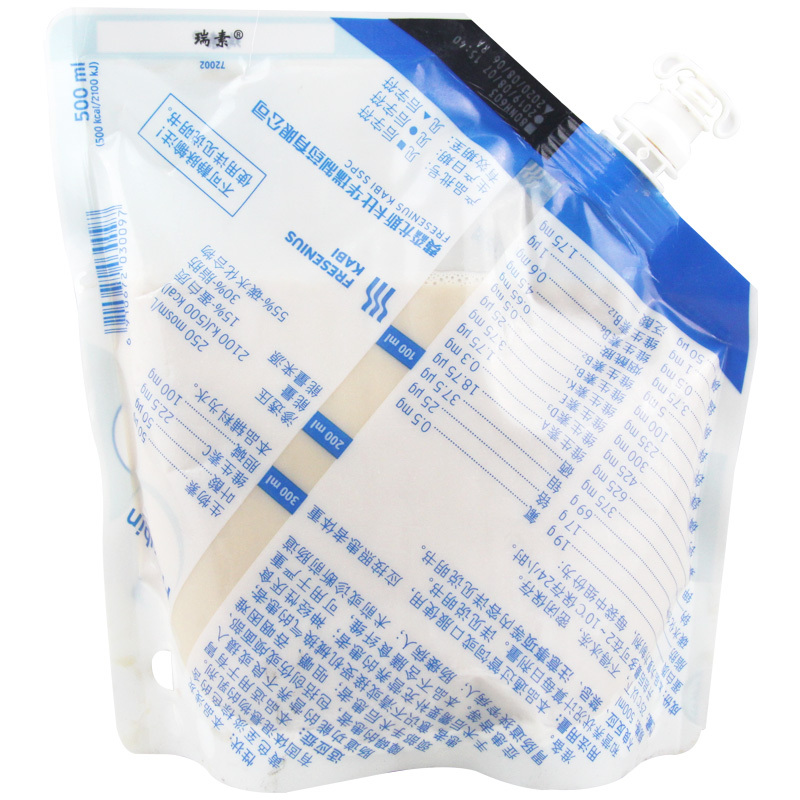 瑞素肠内营养乳剂tp500ml袋适用于无严重消化或吸收功能障碍但有营养