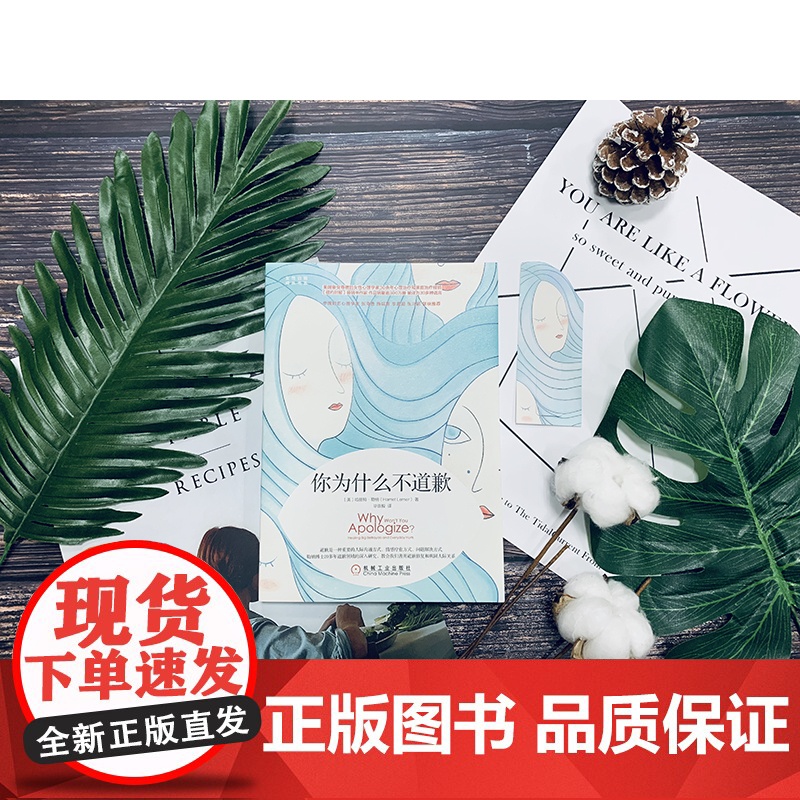 你为什么不道歉 自我实现励志 人际沟通 机械工业出版社 正版书籍高清大图