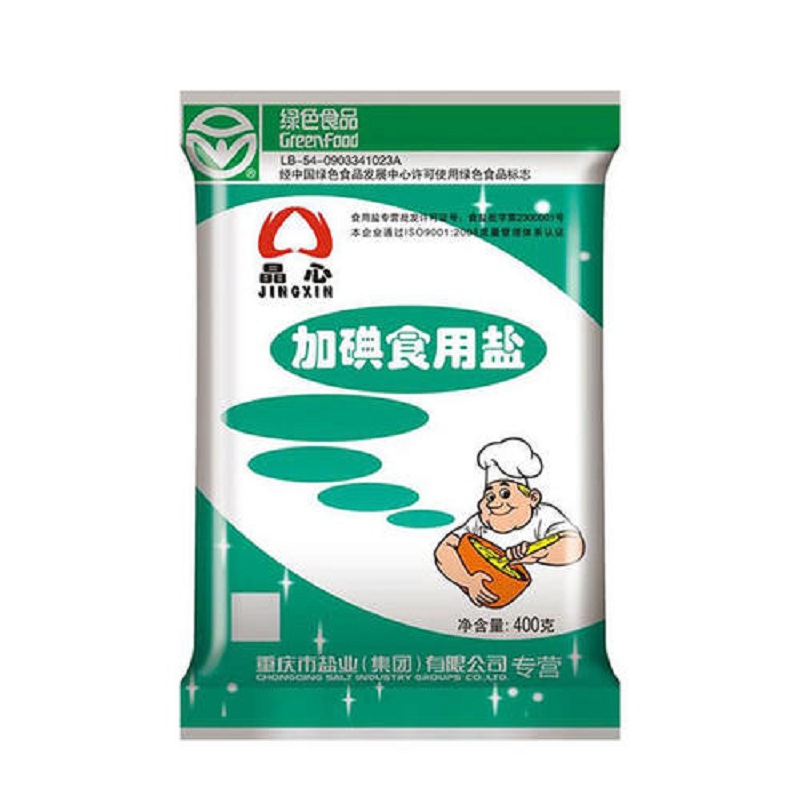 晶心加碘食用盐400克