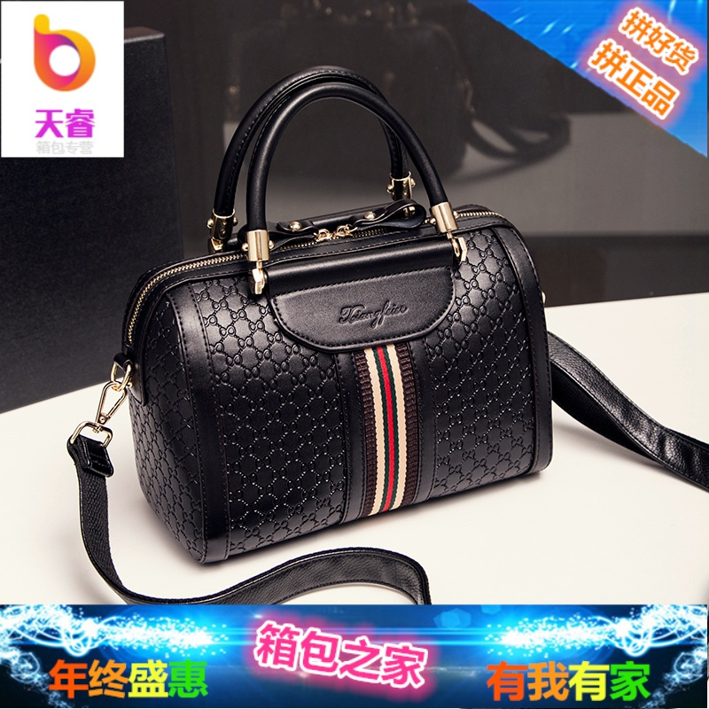 香港正品2018新款真皮时尚迷你包包女韩版简约复古单肩手提斜挎包