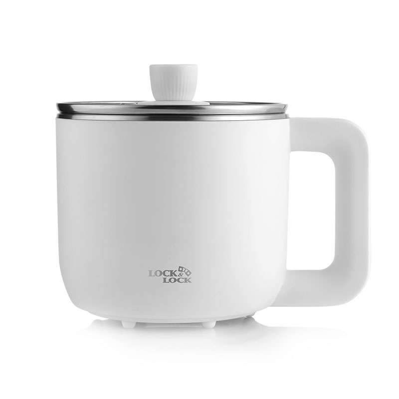 乐扣乐扣(LOCK&LOCK) EJC337WHT 多功能电煮锅 800mL 白色