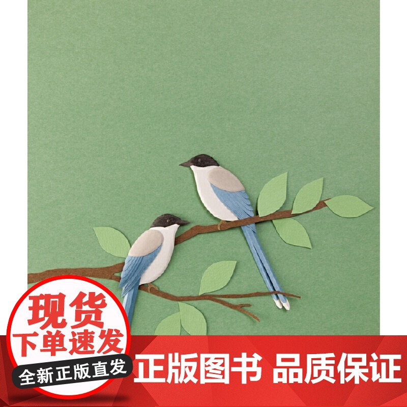 山本惠美子的立体飞鸟剪纸 正版书籍高清大图