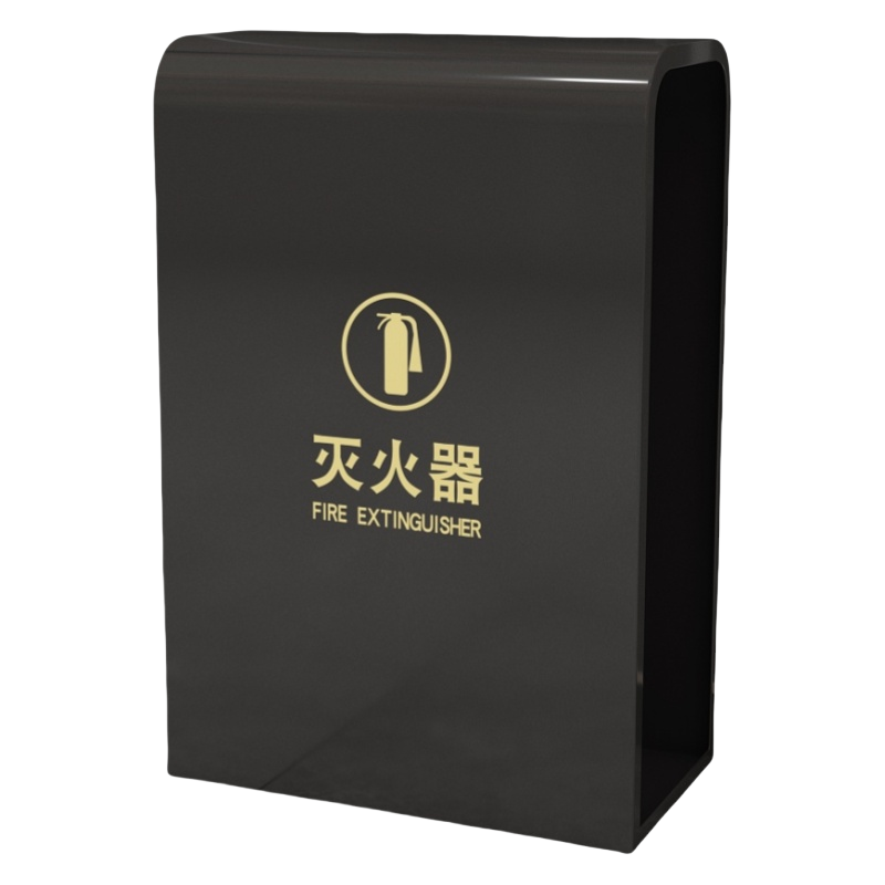 珂洋 灭火器箱 黑色55cm 个高清大图