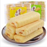 台湾风味米饼芝士味/蛋黄味320g*2袋(共78小包)非油炸膨化休闲零食