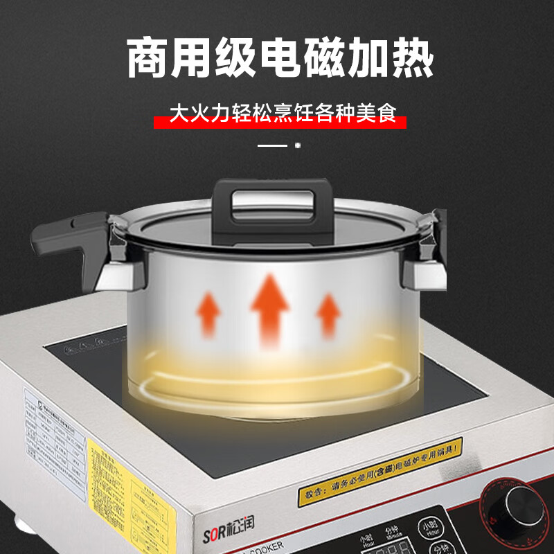 SOR松润 台式平炉5KW GCT-N4108A (单位:台)高清大图