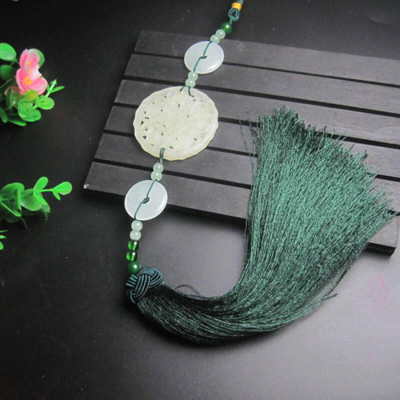 手工古风玉佩平安扣流苏腰佩禁步古典饰品汉服旗袍配饰