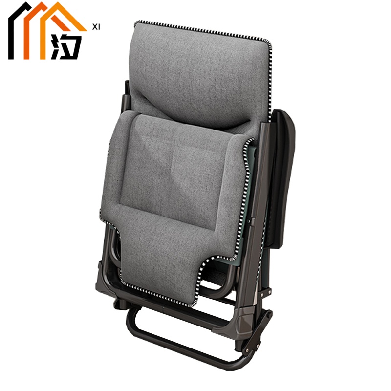 汐躺椅浅灰色把高清大图