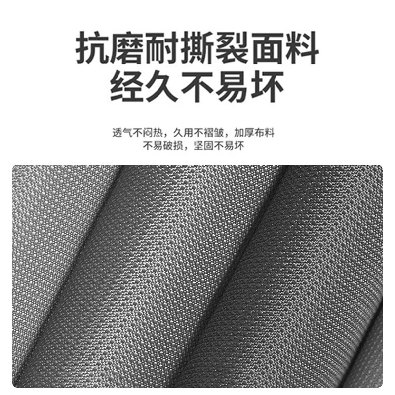何大屋(Hodtown)户外便携折叠椅桌椅牛津布沙滩椅钓鱼野营椅子复古露营装备野餐克米特椅HDW1686黑色高清大图
