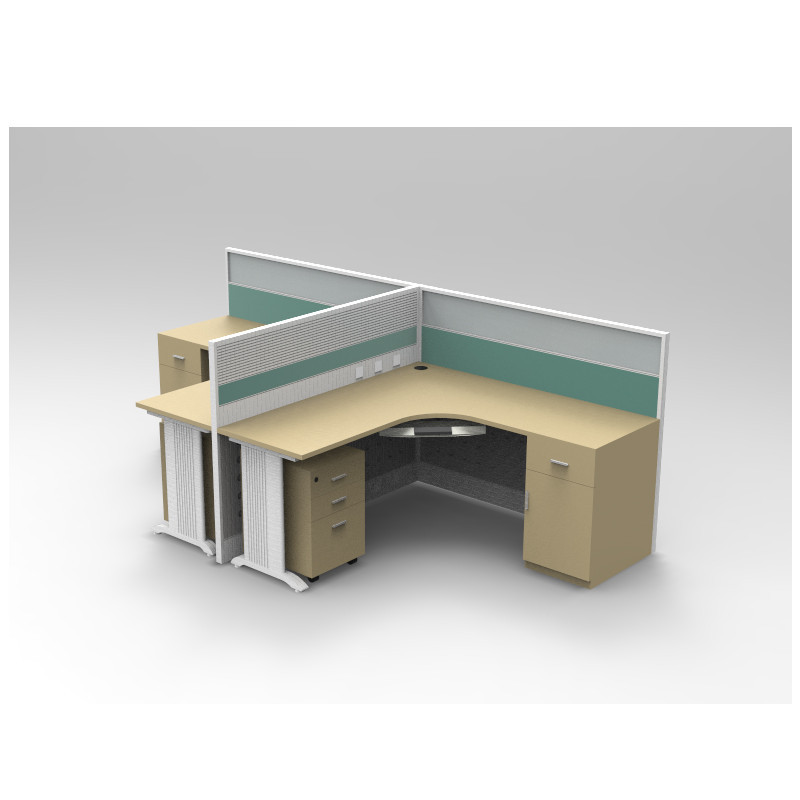 辉冠文仪160016001200mm办公屏风t型c129单位组