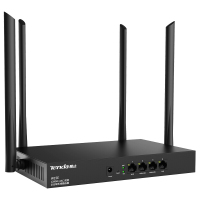 腾达(Tenda) W15E 1200M 千兆双频企业级无线路由器 WiFi穿墙/5G智能/简易防火墙