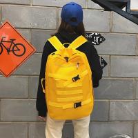 领头鸟ins风双肩包女2020新款韩版原宿ulzzang背包男学生情侣大容量书包