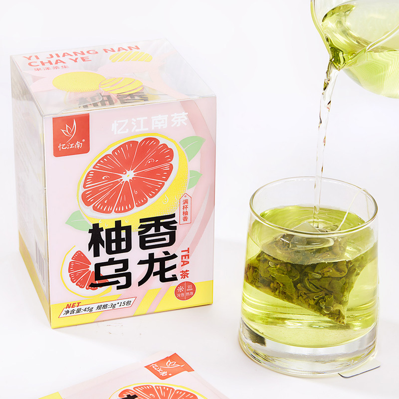 忆江南 花草茶 45g 柚香乌龙茶45g