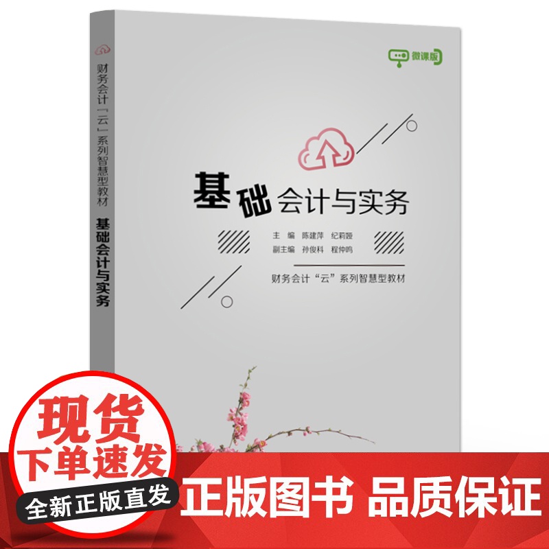 店 基础会计与实务 会计入门基础知识和基本理论讲解书籍 会计核算基本技能会计核算方法理论体系与实务介绍书 陈建萍 编高清大图