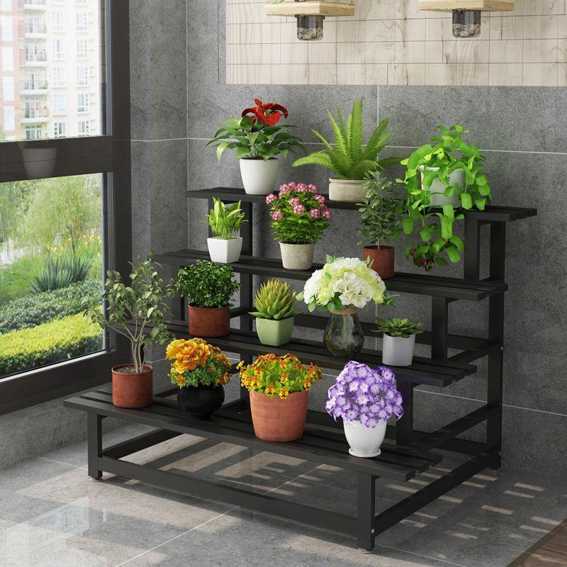 工匠时光花架工匠时光花架阳台梯形多层阶梯式客厅家用室外绿萝花盆架铁艺室内多肉花架 价格图片品牌报价 苏宁易购工匠时光凯易家具专卖店