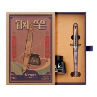 百乐(PILOT) 日本进口百乐FP-78G钢笔墨水套装78G+办公学生书法练字钢笔