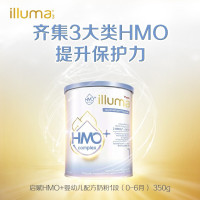 惠氏Wyeth启赋Illuma HMO+婴幼儿奶粉一段350g/罐(0-6个月)